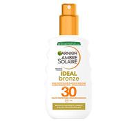 Garnier Ambra Solare Ideal Bronzo Spray Protector Rivelatore di Abbronzatura Spray Protettore SPF 30 Rivelatore di Abbronzatura