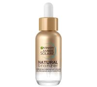 Garnier Ambra solare - Siero autoabbronzante viso idratante - Aglio progressivo e su misura - Acqua di cocco e acido ialuronico - per tutti i tipi di pelle - Natural Bronzer - 30 ml