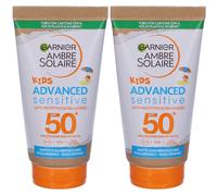 Garnier Ambre Solaire Advanced Sensitive Kids Sp50+ Baby 2x50 ml Crema