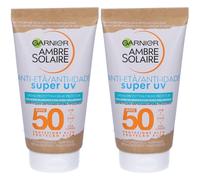 Garnier Ambre Solaire Anti-Age Super UV Crema Protettiva Viso SPF50+ 2
