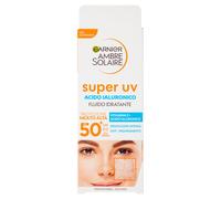 Garnier Ambre Solaire Fluido Idratante All'acido Ialuronico Spf50+ 40 ml