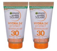 Garnier Ambre Solaire Hydra 24 SPF30 Lotion 2x59 ml