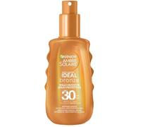 Garnier Latte Solare Spray Protettivo SPF 30+, Anti-age e antiossidante, Abbronzatura Esaltata, Contro l'Invecchiamento, Molto Resistente all'Acqua, Ambre Solaire, Ideal Bronze, 150 ml