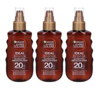 Garnier Ambre Solaire Ideal Bronze Spray SPF 20+ 3x178,1 ml