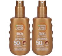 Garnier Ambre Solaire Ideal Bronze Spray SPF 50+ 2x177,34 ml