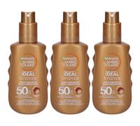 Garnier Ambre Solaire Ideal Bronze Spray SPF 50+ 3x177,34 ml