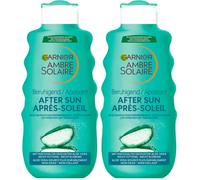 Garnier Ambre Solaire Lenitivo After Sun Milk, prolunga l'abbronzatura e idrata, 175 ml (Confezione da 2)