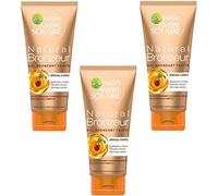 Garnier Ambre Solaire Natural Bronzer, Abbronzatura stesso Gel Abbronzante con effetto, Set di 3 (3 x 150ml)