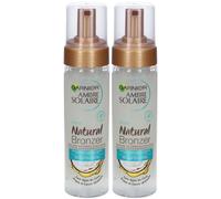Garnier Ambre Solaire Natural Bronzer Mousse Autoabbronzante 2x200 ml