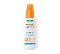 Garnier Ambre Solaire Sensitive Advanced Spray di protezione solare SPF50+ per pelli sensibili 150 ml