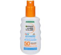 Garnier Ambre Solaire Sensitive Advanced Spray Protezione Solare SPF50+ Corpo per Bambini 150 ml