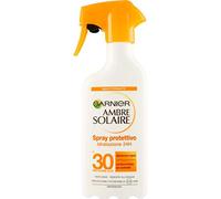 Garnier Ambre Solaire Spray Protettivo IP 30, Protezione Alta, Idratazione 24H, Maxi formato, 300 ml