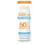 Garnier Ambre Solaire Super UV Sunstick SPF 50+ con burro di karitè e vitamina E, per viso e labbra, 9 g