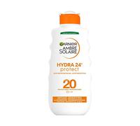 GARNIER Ambre Solaire Hydra 24H Protect Spf20 - Latte Protettivo Viso E Corpo 200 Ml