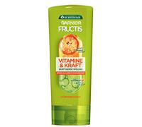 Garnier Balsamo rinforzante per capelli sottili e fragili, efficace contro la perdita di capelli, con vitamina C e arancio sanguigno, vitamine e forza di frutto, 250 ml