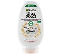 2 pz Garnier Ultra Dolce Balsamo Delicatezza d'avena Crema Riso Capelli Delicati