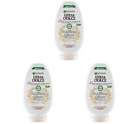 Garnier Balsamo Ultra Dolce al Crema di Riso e Latte d'Avena, 250ml (Confezione da 3)