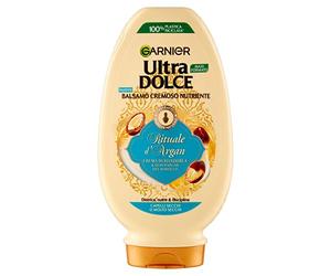 Garnier Balsamo Ultra Dolce Rituale d'Argan, Balsamo per Capelli Secchi e Indisciplinati, 250 ml