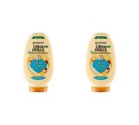 Garnier Balsamo Ultra Dolce Rituale d'Argan, Balsamo per Capelli Secchi e Indisciplinati, 250 ml (Confezione da 2)
