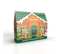 Garnier Cofanetto Natale Casa Pan di Zenzero con 5 Maschere: Hydra Bomb Melograno, Camomilla e Tè Verde, Nutri Bomb Latte di Cocco e Maschera occhi anti-occhiaie