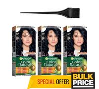 Garnier Color Naturals 2.10 Blu Nero Colore Capelli Crema Grigio Copertura...