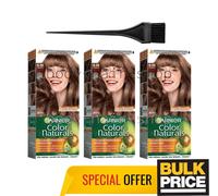 Garnier Color Naturals 6,25 colore capelli castano grigio pieno copertura con...