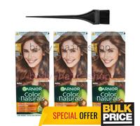 Garnier Color Naturals 6 Natural Medium Blonde Hair Color Salon Quality Confe...