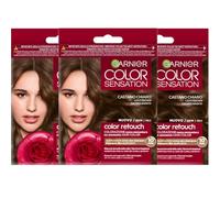 Garnier Color Sensation Retouch Ritocco Per La Ricrescita Dei Capelli Senza Ammoniaca In Soli 10 Minuti (Castano Chiaro, 3 Unità)