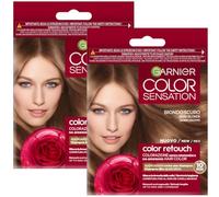 Garnier Color Sensation Retouch Ritocco Per La Ricrescita Dei Capelli Senza Ammoniaca In Soli 10 Minuti (Biondo Scuro, 2 Unità)