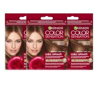 Garnier Color Sensation Retouch Ritocco Per La Ricrescita Dei Capelli Senza Ammoniaca In Soli 10 Minuti (Biondo Scuro, 3 Unità)