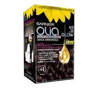 TINTA GARNIER OLIA GLOW 4.12 CASTANO SCURO FREDDO IRIDESCENTE (X3)