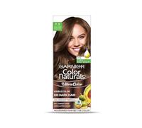 Garnier, Crema colorante per capelli, colore a lunga durata, levigatezza e lucentezza, colore naturale, tonalità: 7.3 marrone dorato, 55 ml + 50 g
