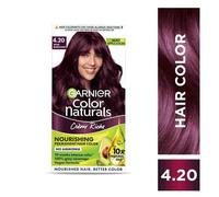 Garnier, crema colorante per capelli, tonalità di lunga durata: 4,20 vino bor...