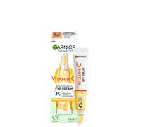 Garnier Crema Contorno Occhi Illuminante con 4% di Vitamina C, Niacinamide, Caffeina e Polvere di Banana 15 ml