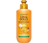 Garnier Crema Modellante 2 in 1, Lucentezza e Nutrimento, Per Capelli Secchi, Spenti, Termoprotettore Fino a 230°, Con Oli di Camelia e Argan, Ultra Dolce Oli Meravigliosi, 200 ml