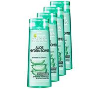 Garnier fructics Shampoo Hydra Aloe per capelli normali a disidratati - Set di 4