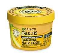 GARNIER Fructis Capelli Cibo Banana Vegani Nutriente Maschera per Secchi 390ml