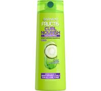 Garnier Fructis Curl Nourish Sulfate-Free and Silicone-Free Shampoo Infused with Coconut Oil and Glycerin, System for 24 Hour Frizz-Resistant Curls, 12,5 fl. oz., Packaging May Vary