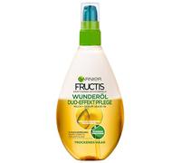 Garnier Fructis Duo effetto di cura Oil Repair trattamento dei capelli, Spray Senza Risciacquo ( per capelli secchi, danneggiati) 1er Pack - 150 ML