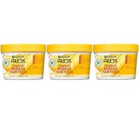 Garnier Fructis Hairfood Banana 3 in 1 Maschera nutriente idratante per capelli secchi, nutre e dona ai capelli una maggiore morbidezza, (3 x 390 ml)