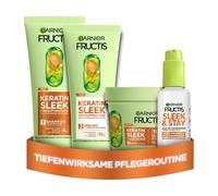 Garnier Fructis Keratin Sleek Set trattamento capelli 1 St