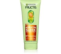 Garnier Fructis Keratin Sleek shampoo per capelli secchi e fragili 200 ml