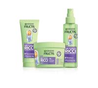 Garnier Fructis Kit Idratante, Con Shampoo, Maschera e Spray, Per Tutti i Tipi di Riccio, Ricci Definiti, Idratati e Morbidi, Con Acido Ialuronico e Burro di Karité, Metodo Ricci