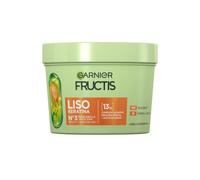 Garnier Fructis Nº3 Maschera Liscia Keratina Per Capelli Crespo, Controlla il Crespino e Potenza Luminosità, Senza Silicone, Formula Vegana, 370 ml