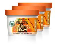 Garnier Fructis - Maschera nutriente per capelli e papaye, 390 ml, confezione da 3