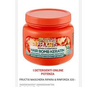 Garnier fructis maschera ripara & rinforza 320 ml Pezzi 2