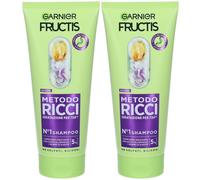 Garnier Fructis Metodo Ricci Shampoo 2x200 ml