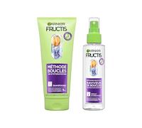 Garnier Fructis Metodo Riccioli Routine 2 Prodotti Shampoo Spray | Complesso idratante acido ialuronico, Acidi grassi karité, Idratazione 72h, Definizione riccioli 48h