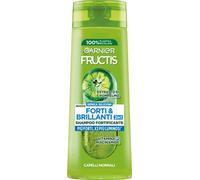 Garnier Fructis Shampoo Fortificante 2in1, Per Capelli Normali, Per Capelli Forti e Luminosi, Con Estratto di Pompelmo e Vitamina B6, Forti & Brillanti, 250 ml (Confezione da 8)