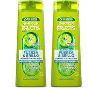 Garnier Fructis Shampoo Shampoo Robustezza E Brillantezza 2 In 1, 380 ml (Confezione da 2)